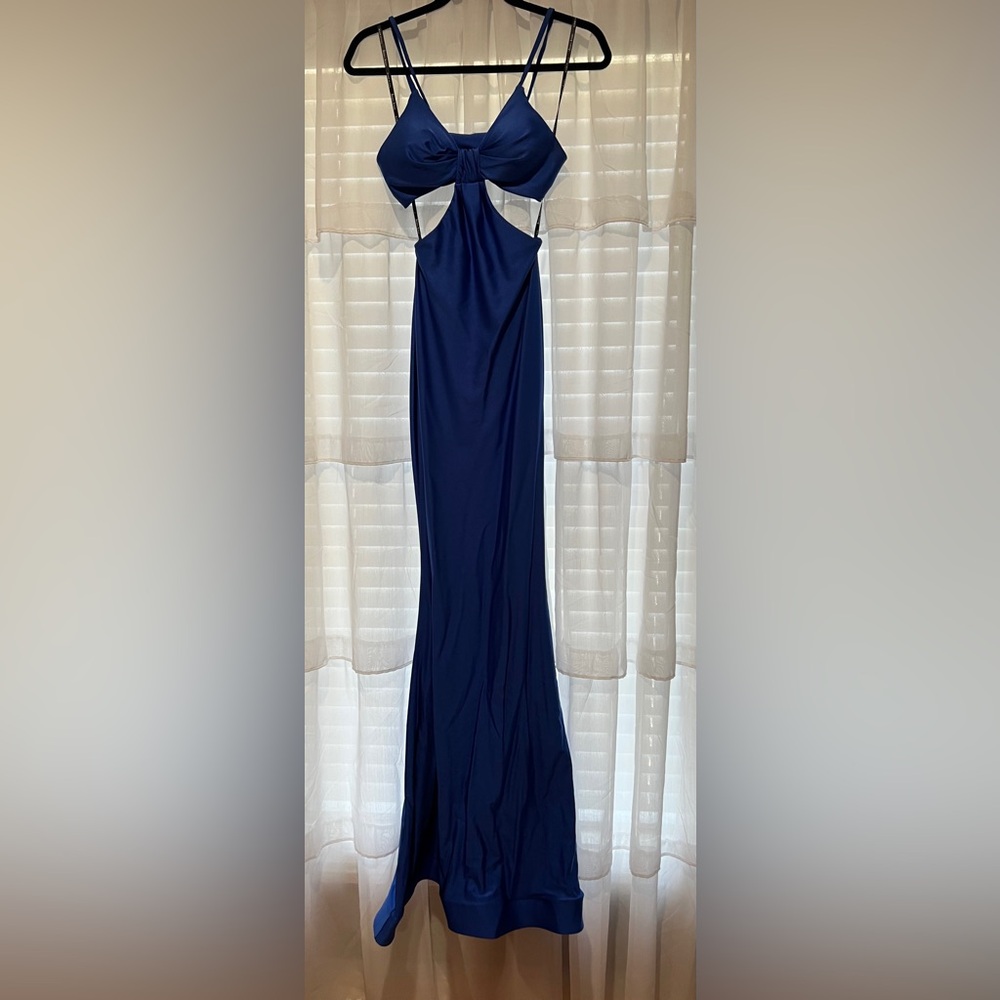 Jessica Angel - Women's Navy Dress - Classic Elegant Silhouette